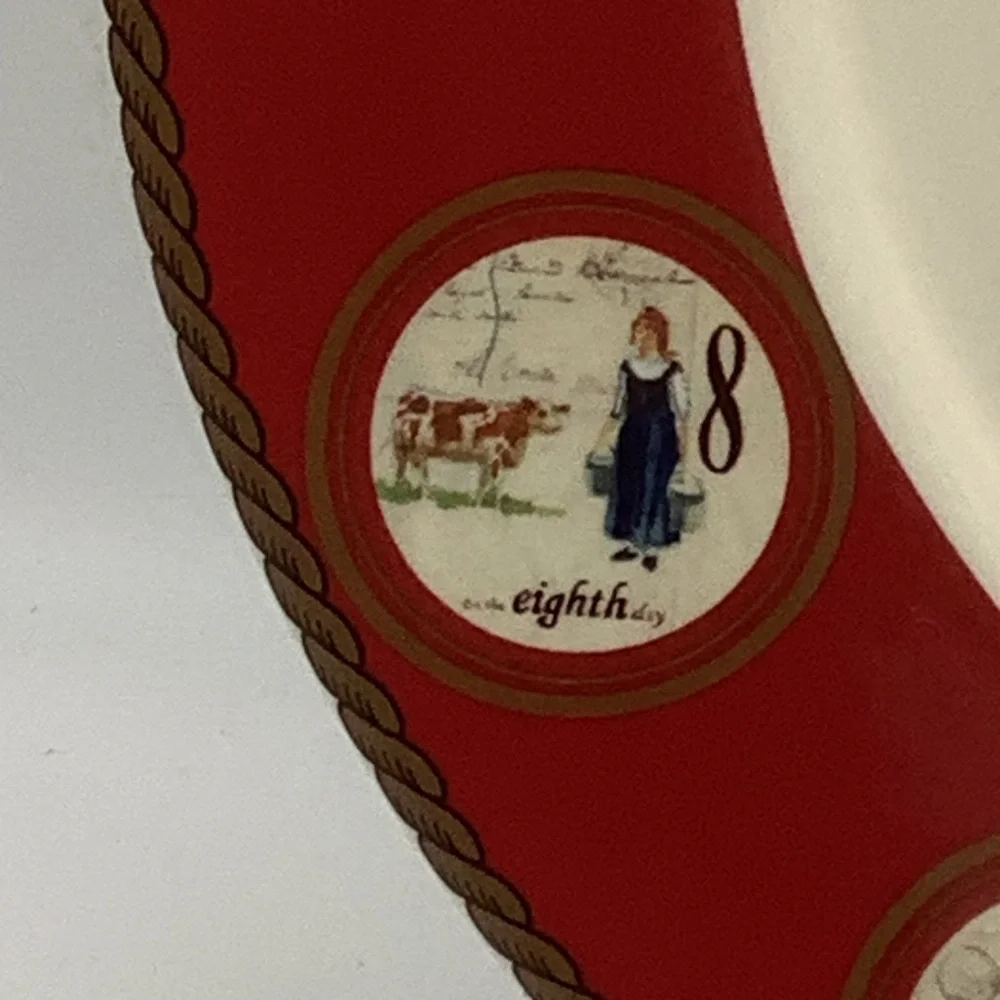 Williams Sonoma 2010 Twelve Days of Christmas Dinner Plate